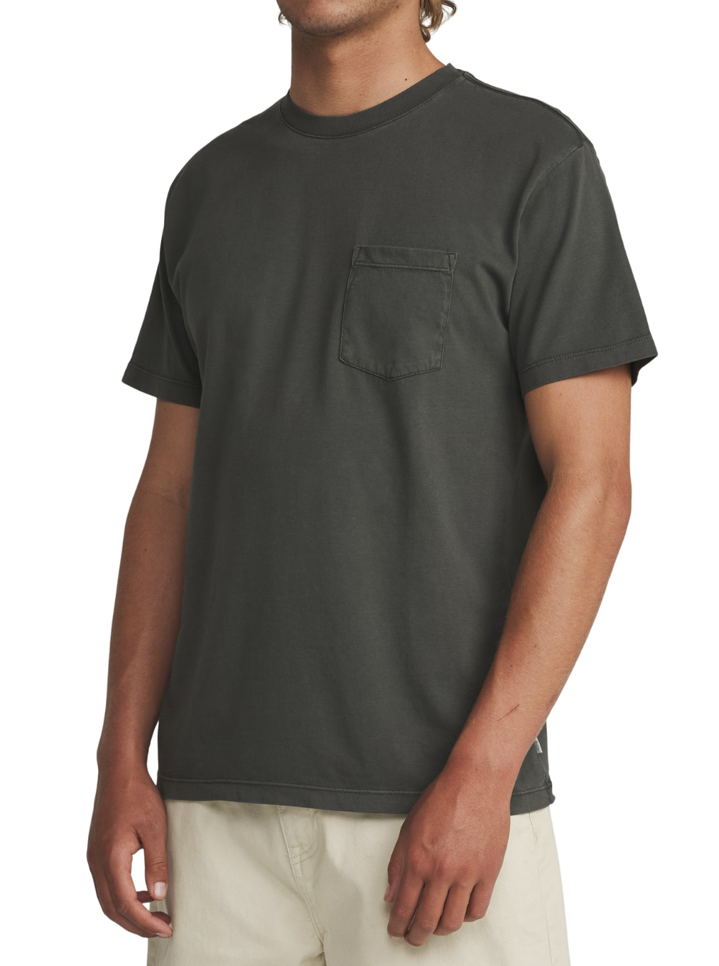 Base Tee - Black Vintage Wash