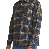 Derek Flannel - Washed Blue