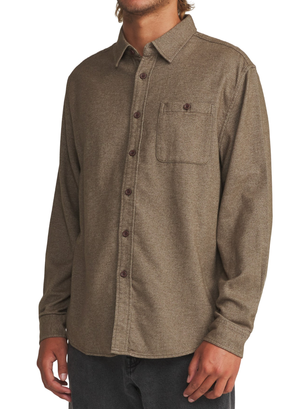 Twiller Flannel - Vintage Khaki