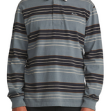 Greg LS Rugby Polo - Storm Blue