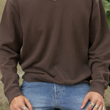 Sidney Sweatshirt - Washed Brown