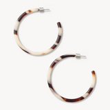 Large Hoops - Mocha