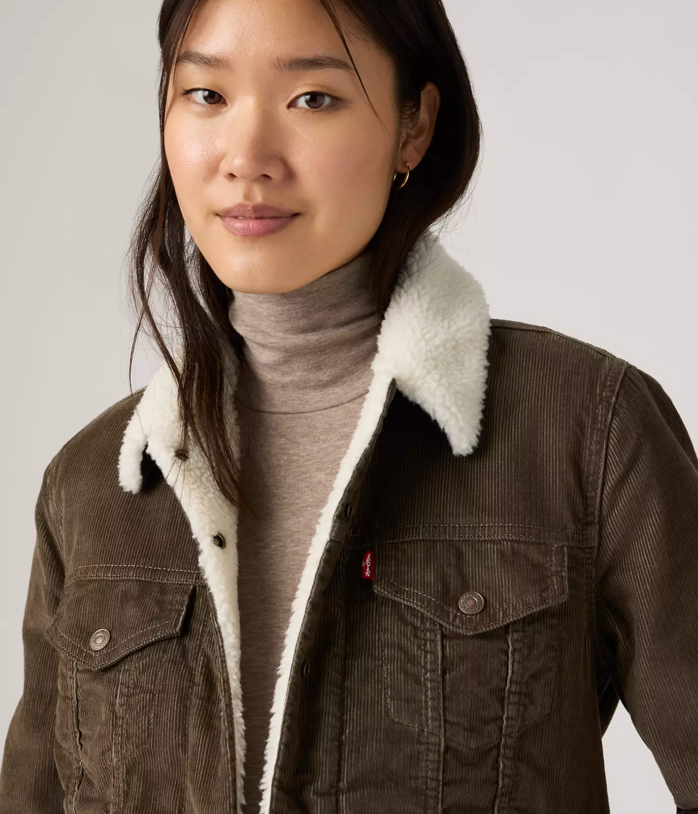 Sherpa Trucker Jacket - Canteen