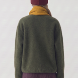 Teddy Jacket - Olive Green