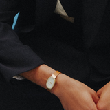 Jane Leather Watch - Gold / Light Brown