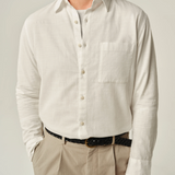 Air Cotton Button Up - Cream