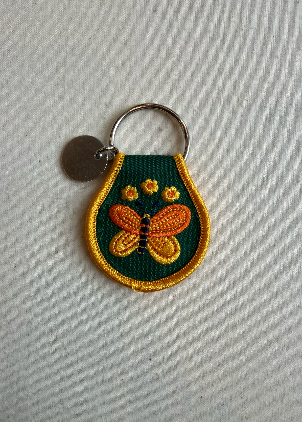Patch Keychain - Butterfly