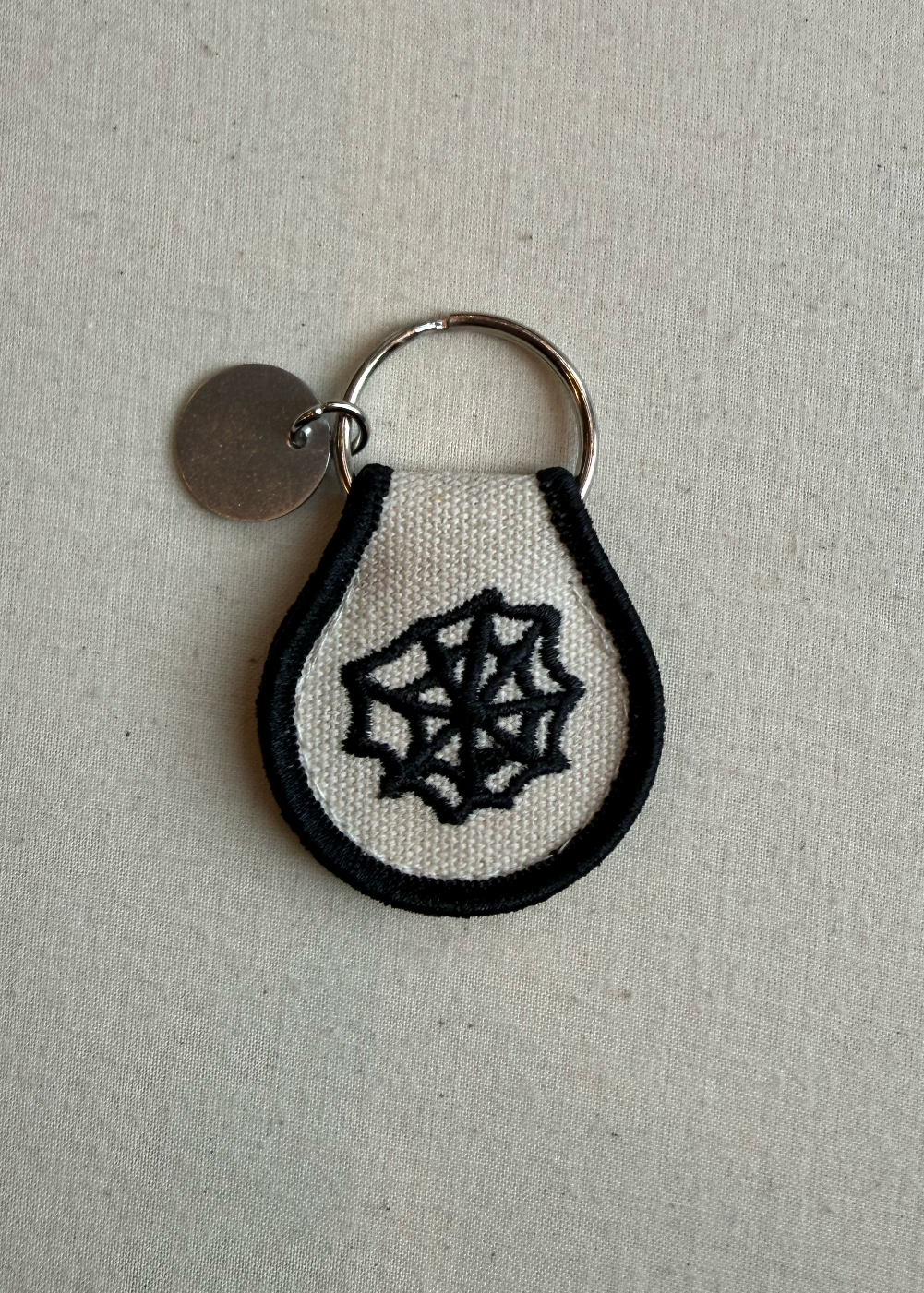 Patch Keychain - Spiderweb