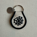 Patch Keychain - Spiderweb