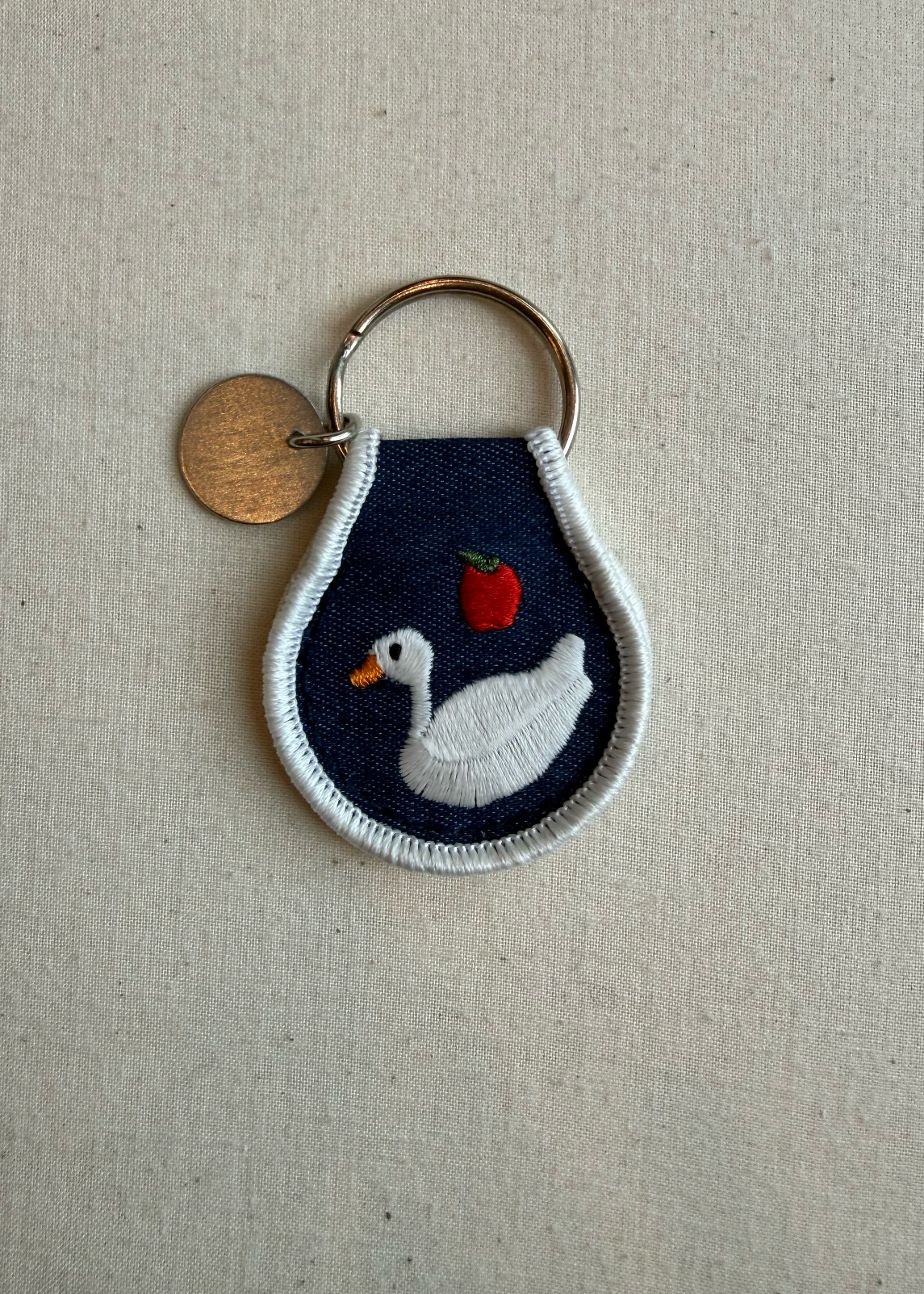 Patch Keychain - Cottage Goose