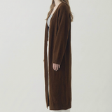 Everyday Ease Long Cardigan - Brown