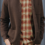 Station Cardigan - Brown