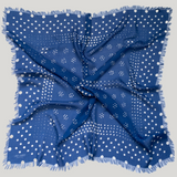 Big Honcho Bandana - Dot Azure