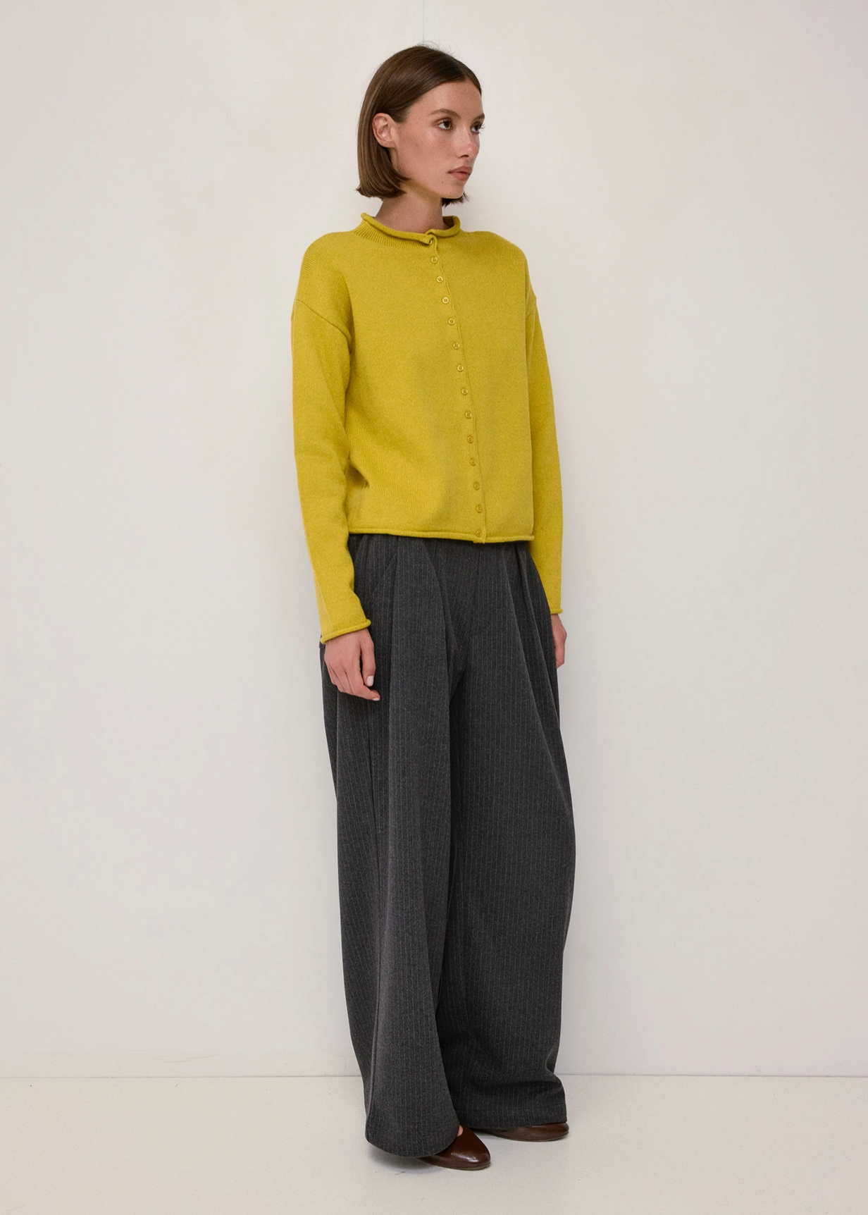 Marlo Cardigan - Chartreuse