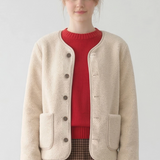 Teddy Jacket - Ivory