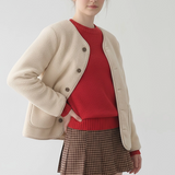Teddy Jacket - Ivory