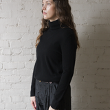Turtleneck Sweater - Black