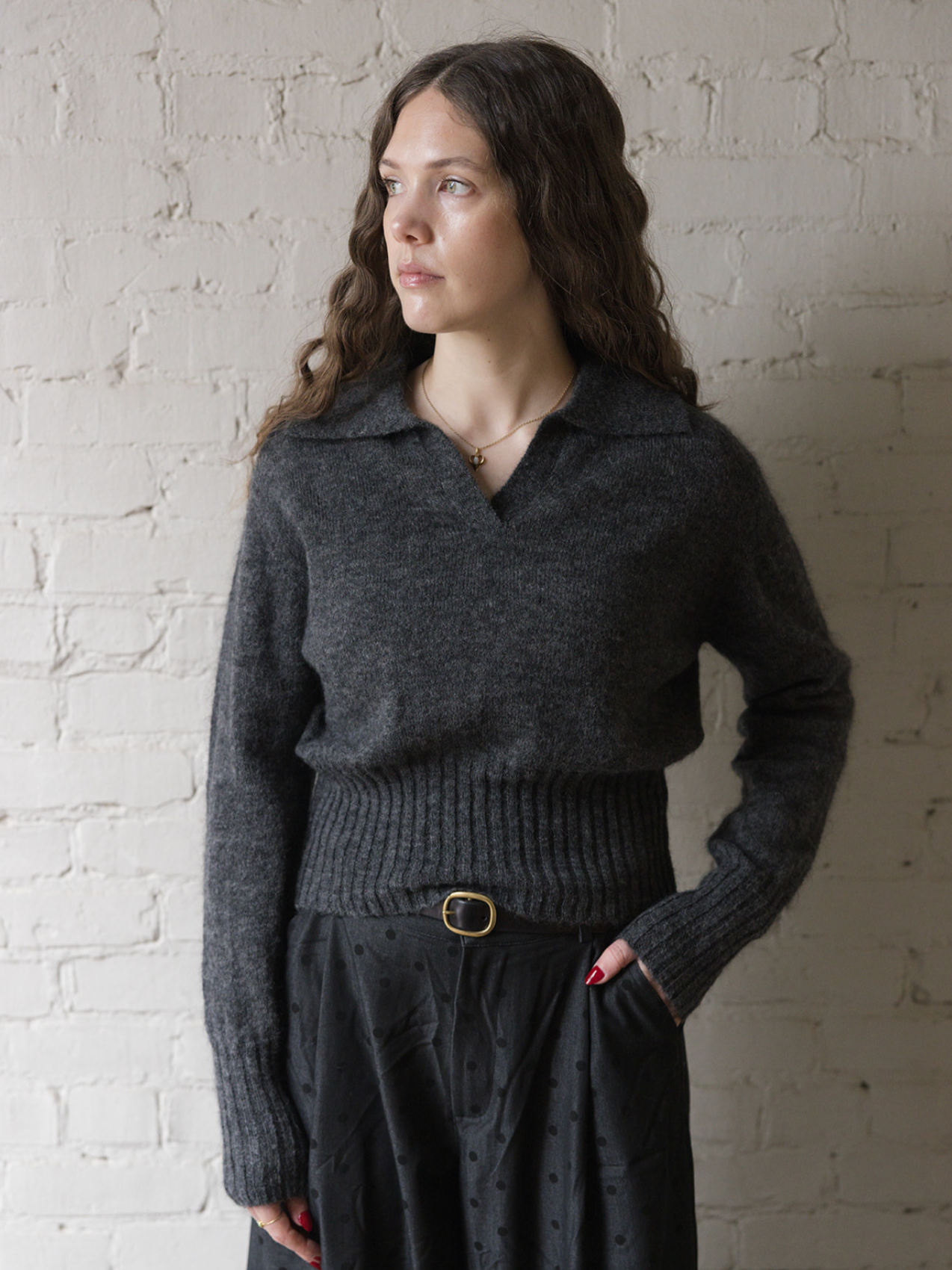 Mirai Polo Shirt - Anthracite