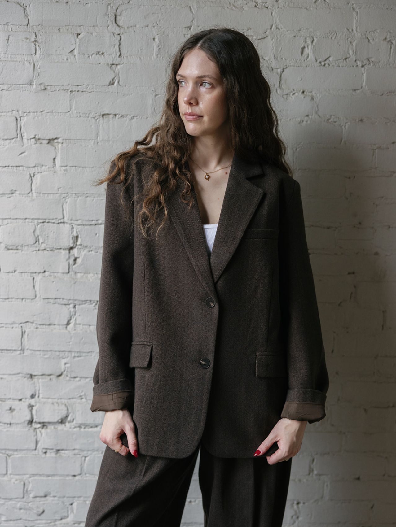 Behati Blazer - Chocolate