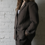 Behati Blazer - Chocolate