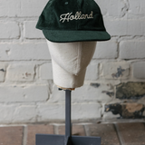 Holland Corduroy Hat - Cream / Forest