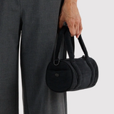 Small Nylon Duffle Bag - Black