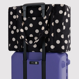 Cloud Carry On - Black / Cream Polka Dot