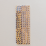 No. 2 Hair Comb - Tortoise Checker