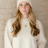 Merino Wool Everyday Beanie - Off White