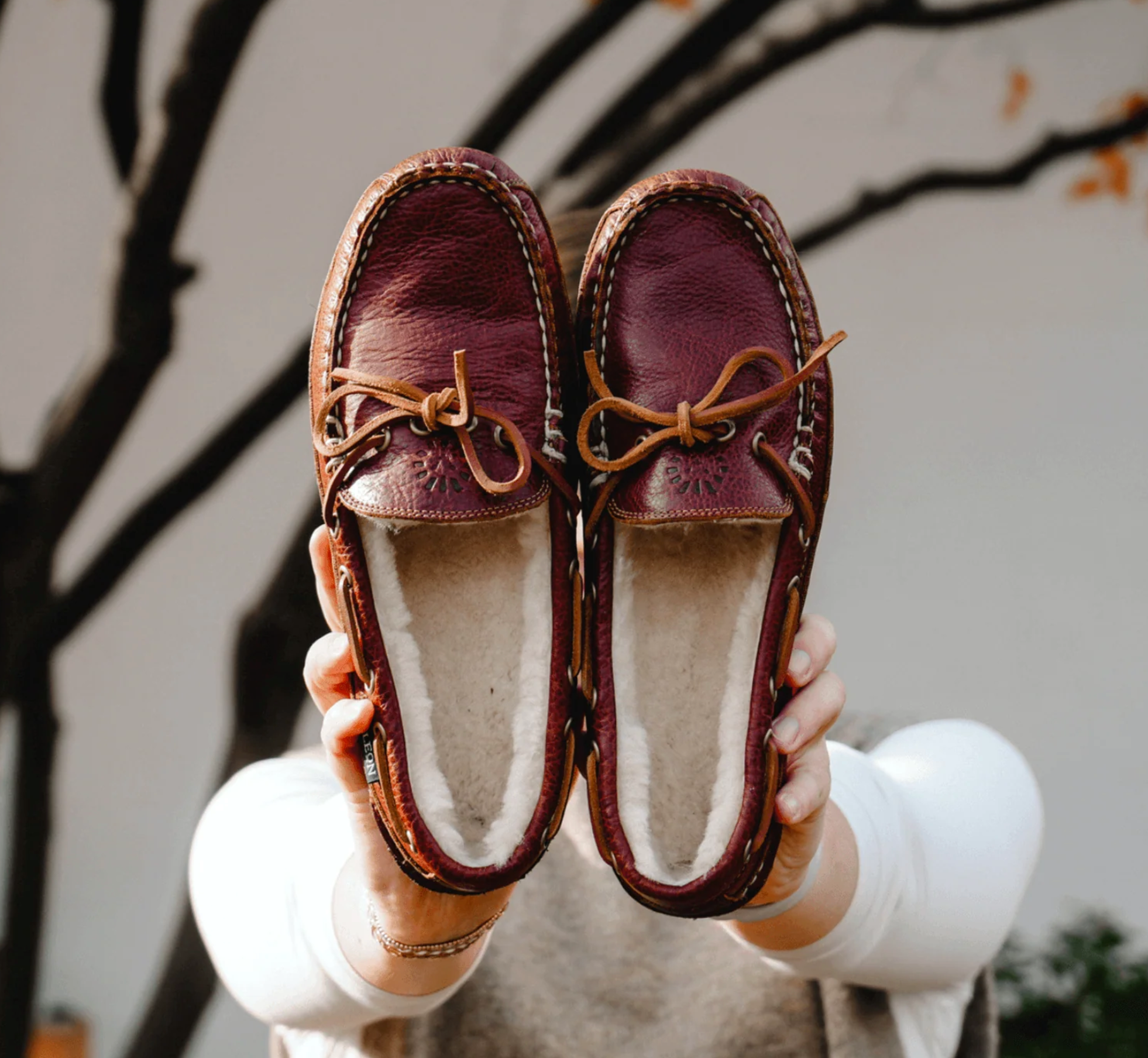 Men's Shepherd  Moccasin - Nutmeg