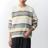 Kendall Stripe Sweater - Grey Stripe