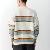 Kendall Stripe Sweater - Grey Stripe