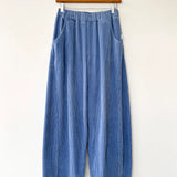 Corduroy Arc Pants - Blue