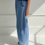 Corduroy Arc Pants - Blue