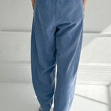 Corduroy Arc Pants - Blue