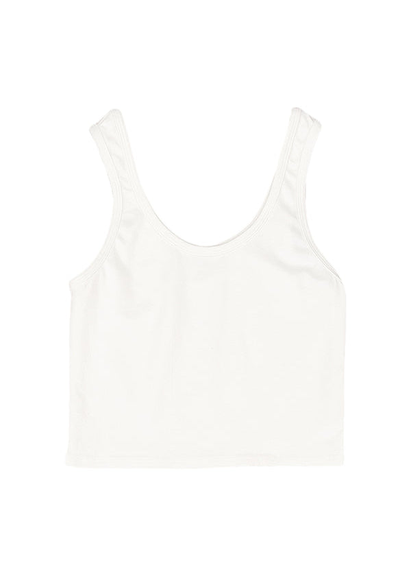 Sporty Tank - Washed White