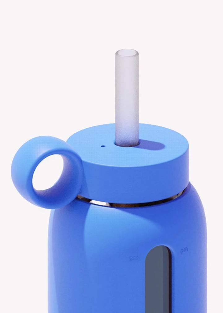 21oz Bottle Straw Carry Cap - Cobalt