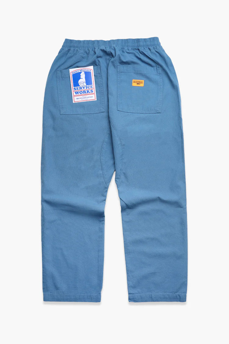 Canvas Chef Pant - Work Blue