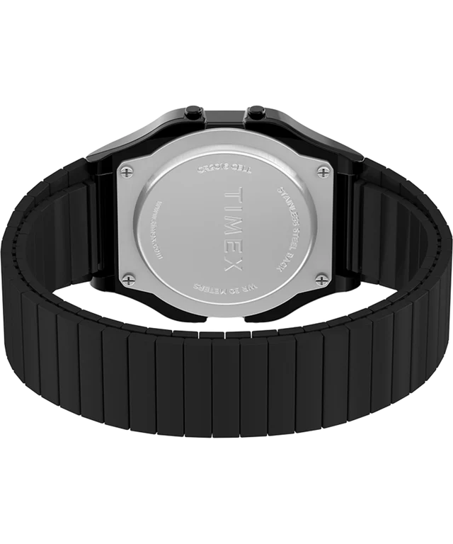 T80 34mm Expansion Band Watch - Black