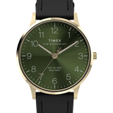 Waterbury Classic 40mm Leather Strap Watch