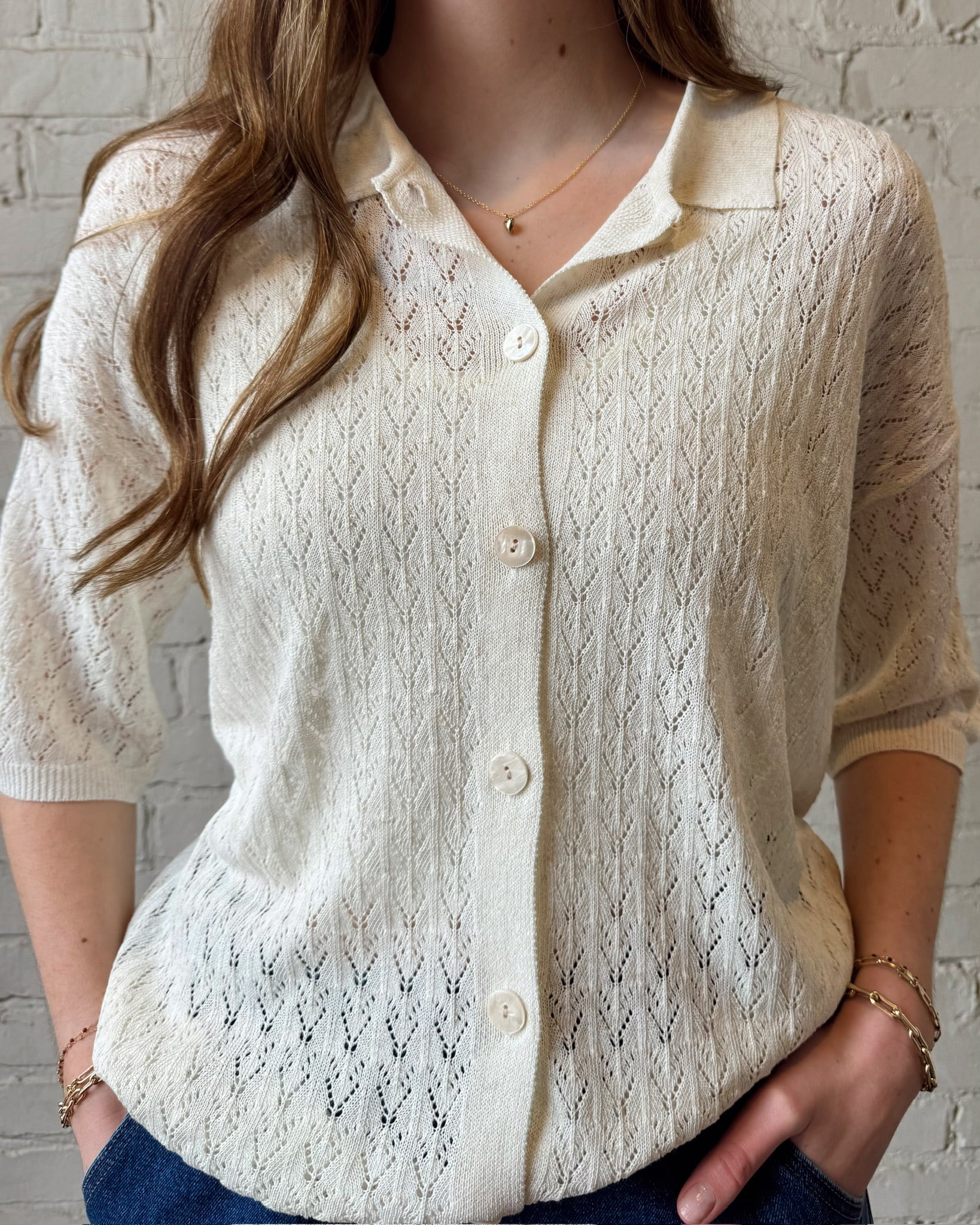 Vadim Cardigan - Ecru