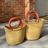 African Bolga Mini Basket Bag