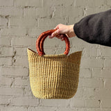 African Bolga Mini Basket Bag