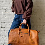 Leather Duffle - Honey
