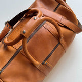 Leather Duffle - Honey
