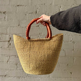 African Bolga Medium Basket Bag