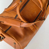 Leather Duffle - Honey