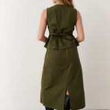 Utility Skirt - Olive