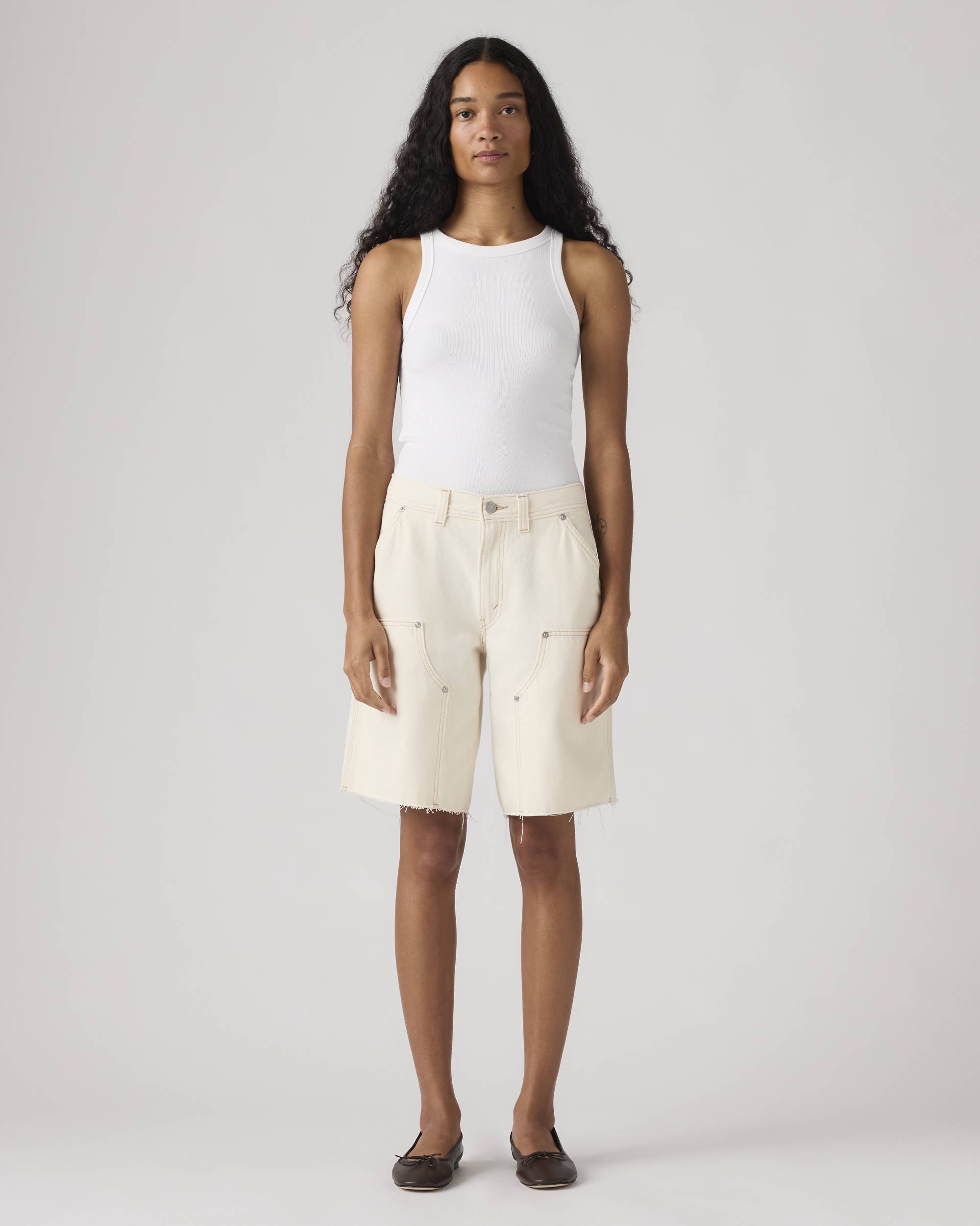 Baggy Dad Utility Short - Yeah No Yeah