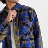 Whiting Overshirt - Blue / Khaki